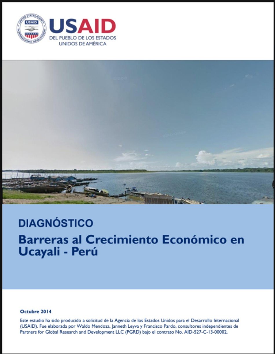 Diagnóstico de barreras al crecimiento económico de Ucayali