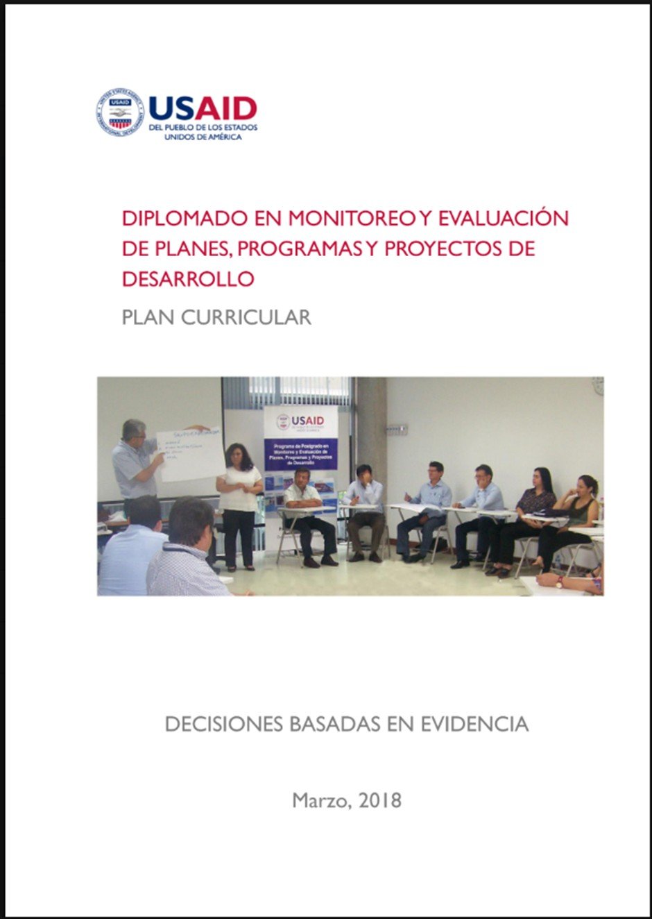 Diplomado en monitoreo y evaluación: módulos y materiales de formación